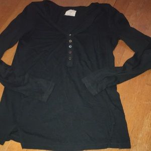 Green anthropologie shirt